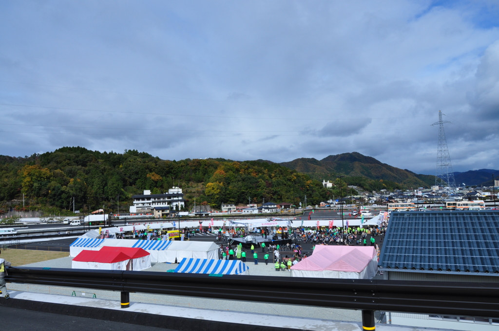 但馬國　北近畿豊岡自動車道　氷ノ山インター　　イベント