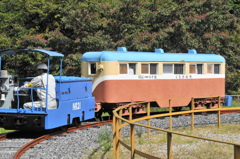 但馬國　明延　一円電車