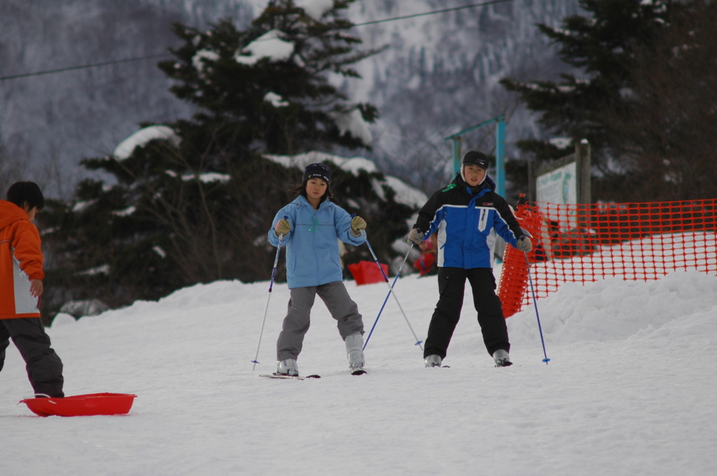 但馬國　神鍋高原　　初スキー