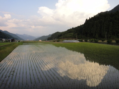 但馬國　小佐の郷　夏雲散歩