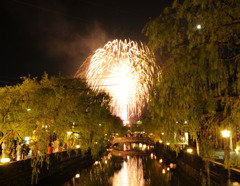但馬國　城崎温泉　夢花火　ファイナル
