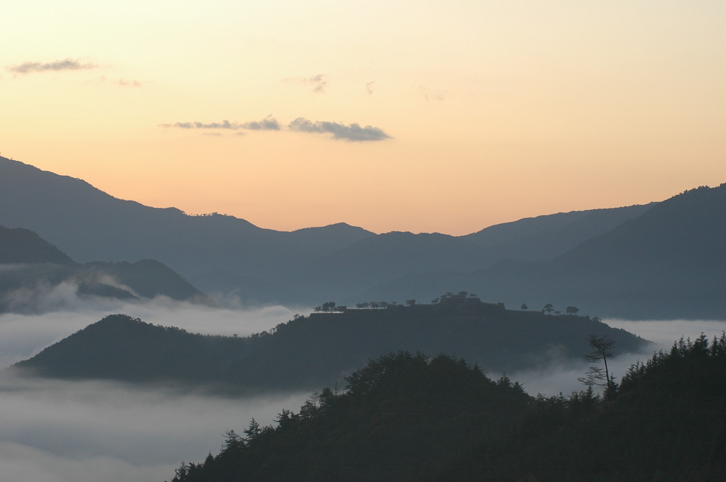 但馬國　竹田城雲海