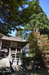 但馬國　小佐の郷　妙見山　名草神社　拝殿