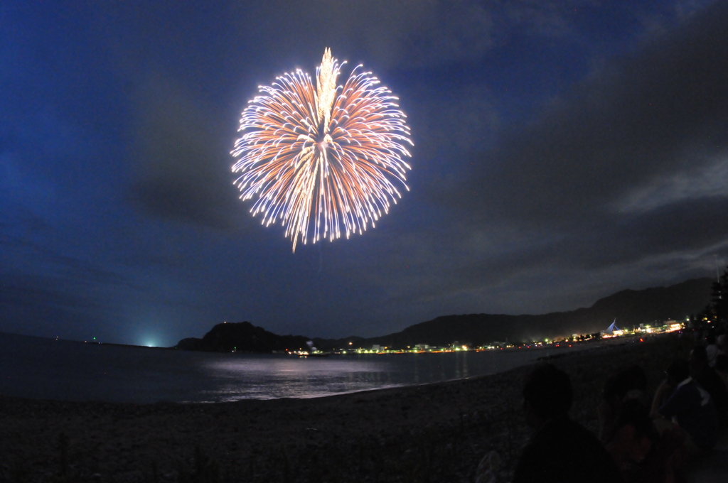 但馬國　香住花火①