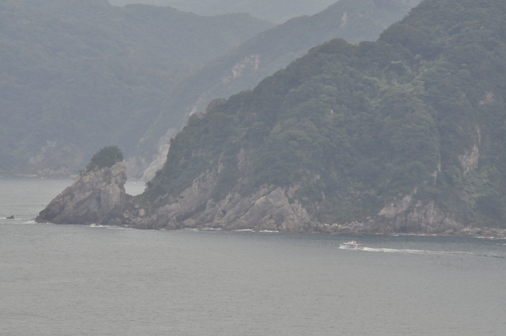 但馬國　山陰海岸ジオパーク　浜坂（遊覧船）