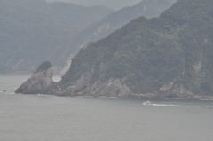但馬國　山陰海岸ジオパーク　浜坂（遊覧船）