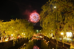 但馬國　城崎温泉　夢花火①