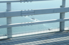 行楽の秋　　明石大橋より