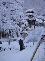 但馬國　小佐の郷　雪の正月