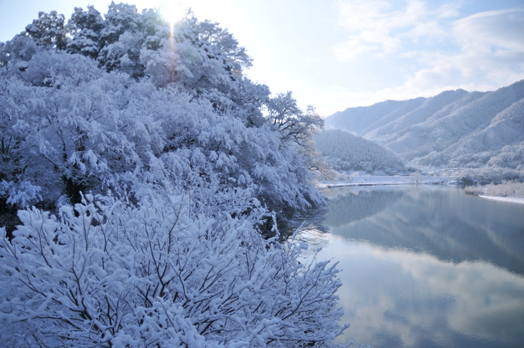 但馬國　円山川　冬　②
