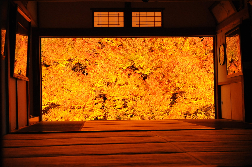 但馬國　但東町　安国寺　夜