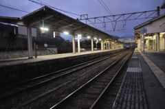 但馬國　ＪＲ山陰本線　ようか駅　朝②