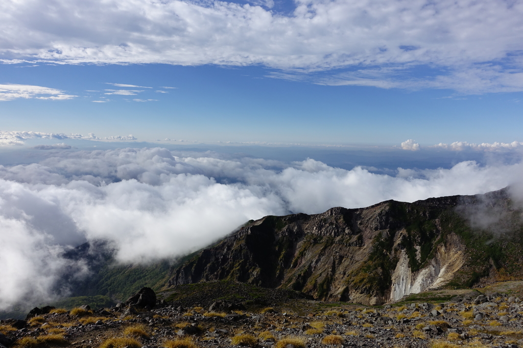 御嶽山頂上