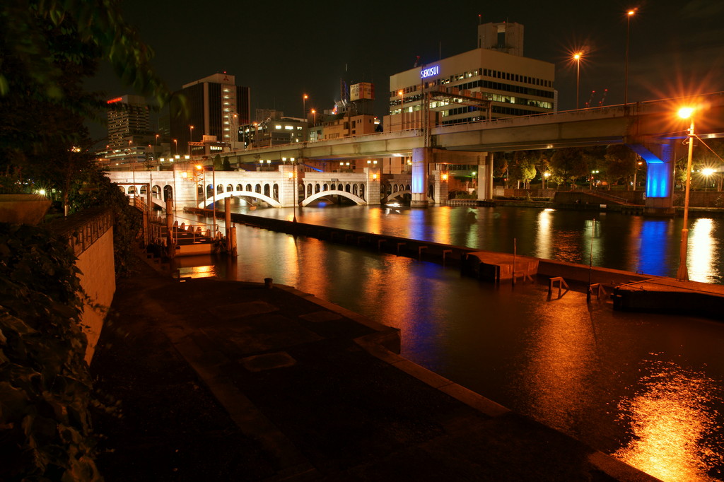 大阪　中の島水晶橋