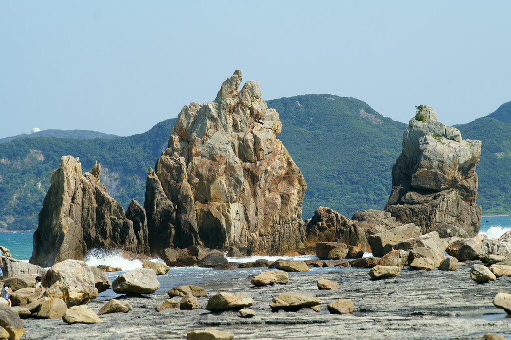 和歌山県　串本　端杭岩