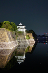 城と月