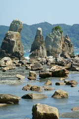 和歌山県　串本　端杭岩