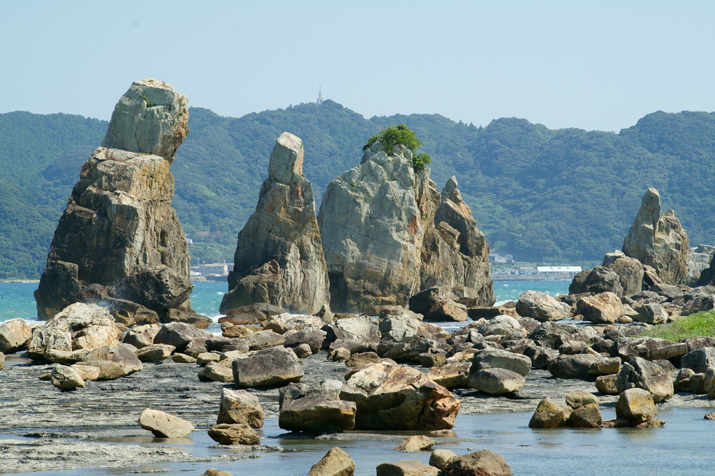 和歌山県　串本　端杭岩