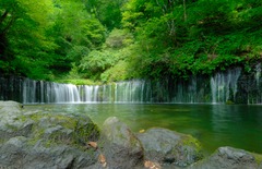 軽井沢・白糸の滝