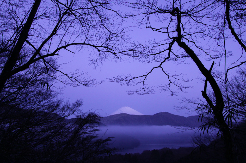 元箱根の富士山