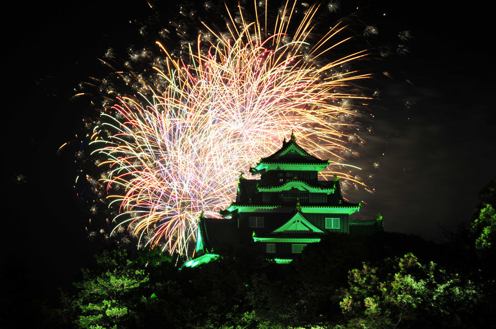 岡山納涼花火大会２