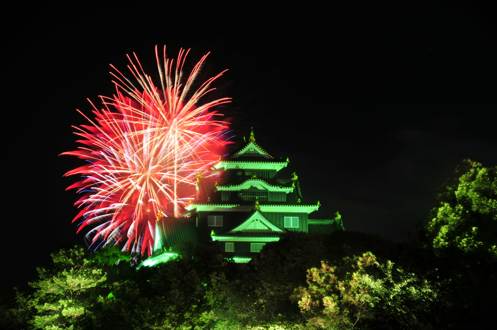 岡山納涼花火大会３