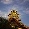 善光寺　門前　夕映え