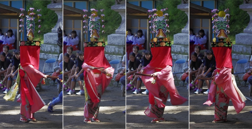 踊る　ささらっこ