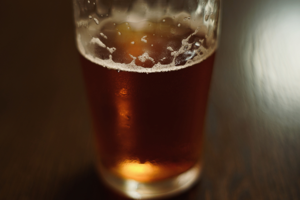 撮りながら飲みながら