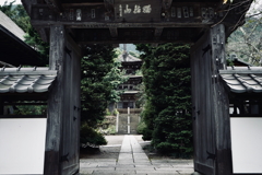 寺の門