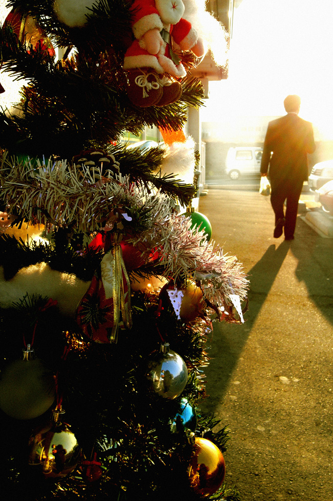 on the Christmas day morning