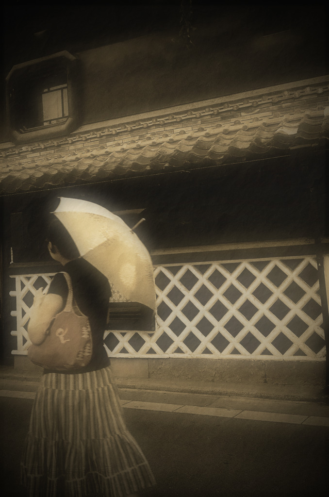 蔵日傘