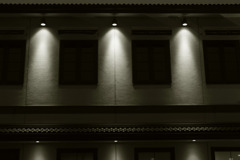 the wall