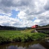 初夏の秋田内陸線（上桧木内にて）