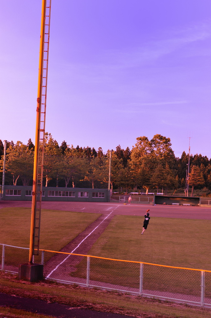 夕暮れのノック
