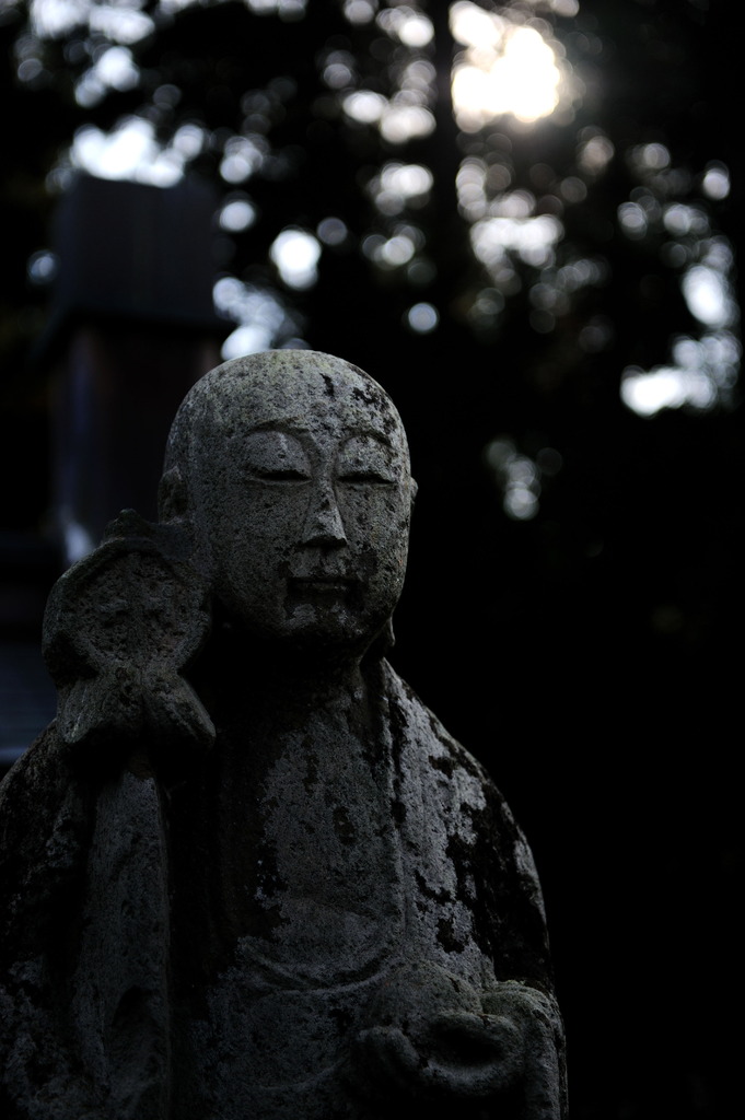 宝蔵寺にて