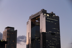 スカイビルの夕焼け