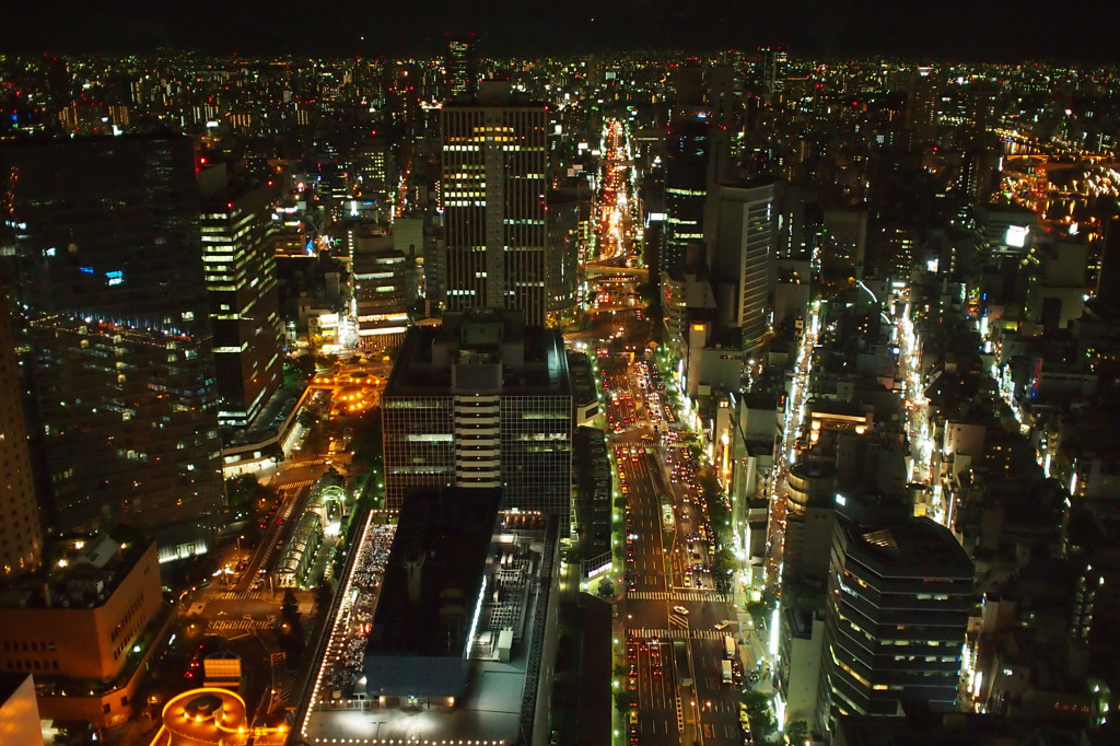 大阪の夏の夜