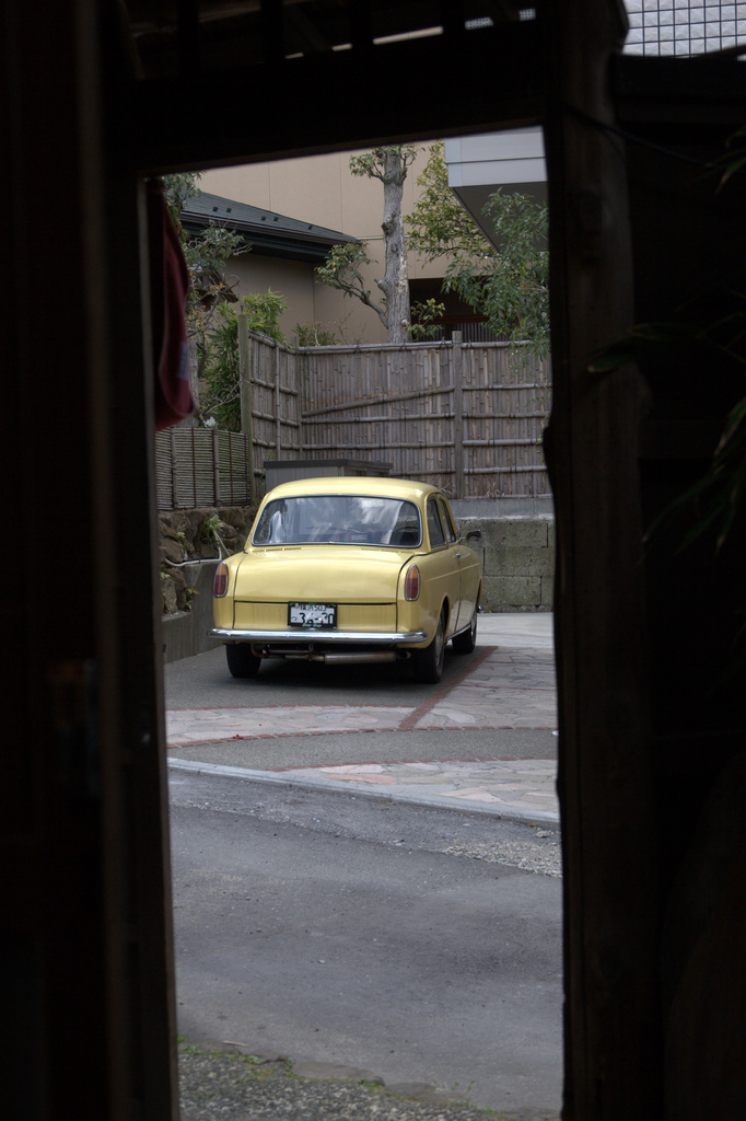 レトロな車