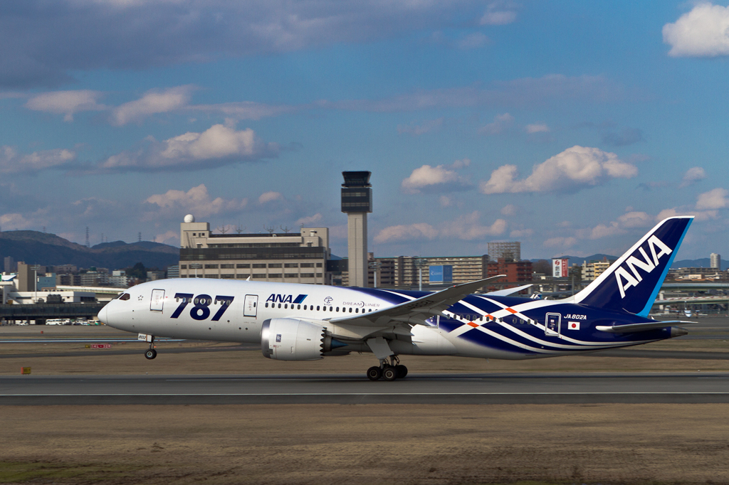 B787 伊丹