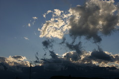 沸き立つ雲