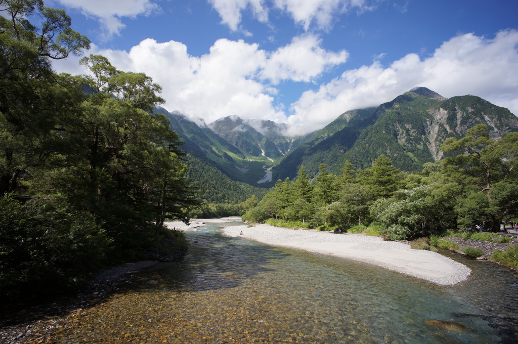 穂高連峰