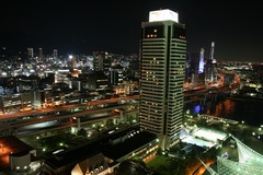阪神高速とホテルオークラ神戸