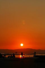秋の海岸はやはり夏とは表情が違います。