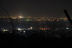 我が町の夜景（しょぼいデス。）