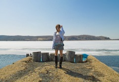 記憶の旅2008-あゆみ-３月の湖-1323