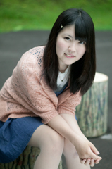 あき　ちょっぴり緊張-2