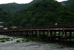 嵐山雨景２