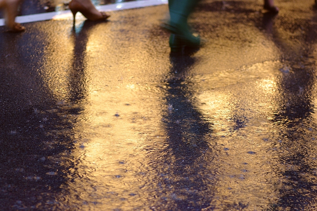 祇園祭・豪雨