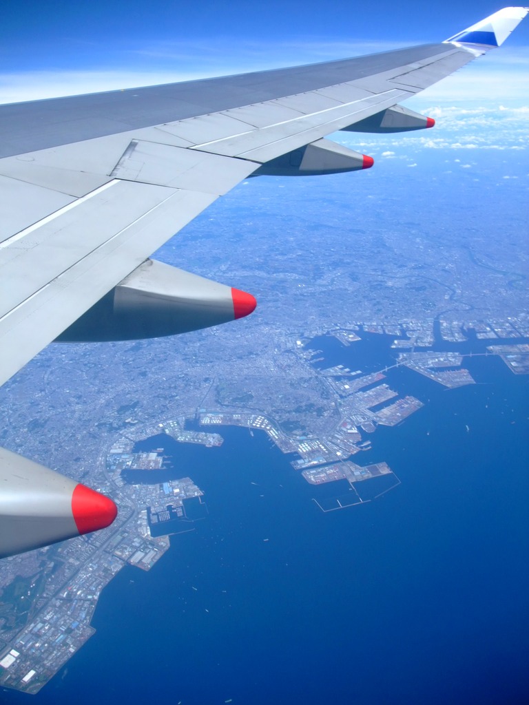 横濱上空